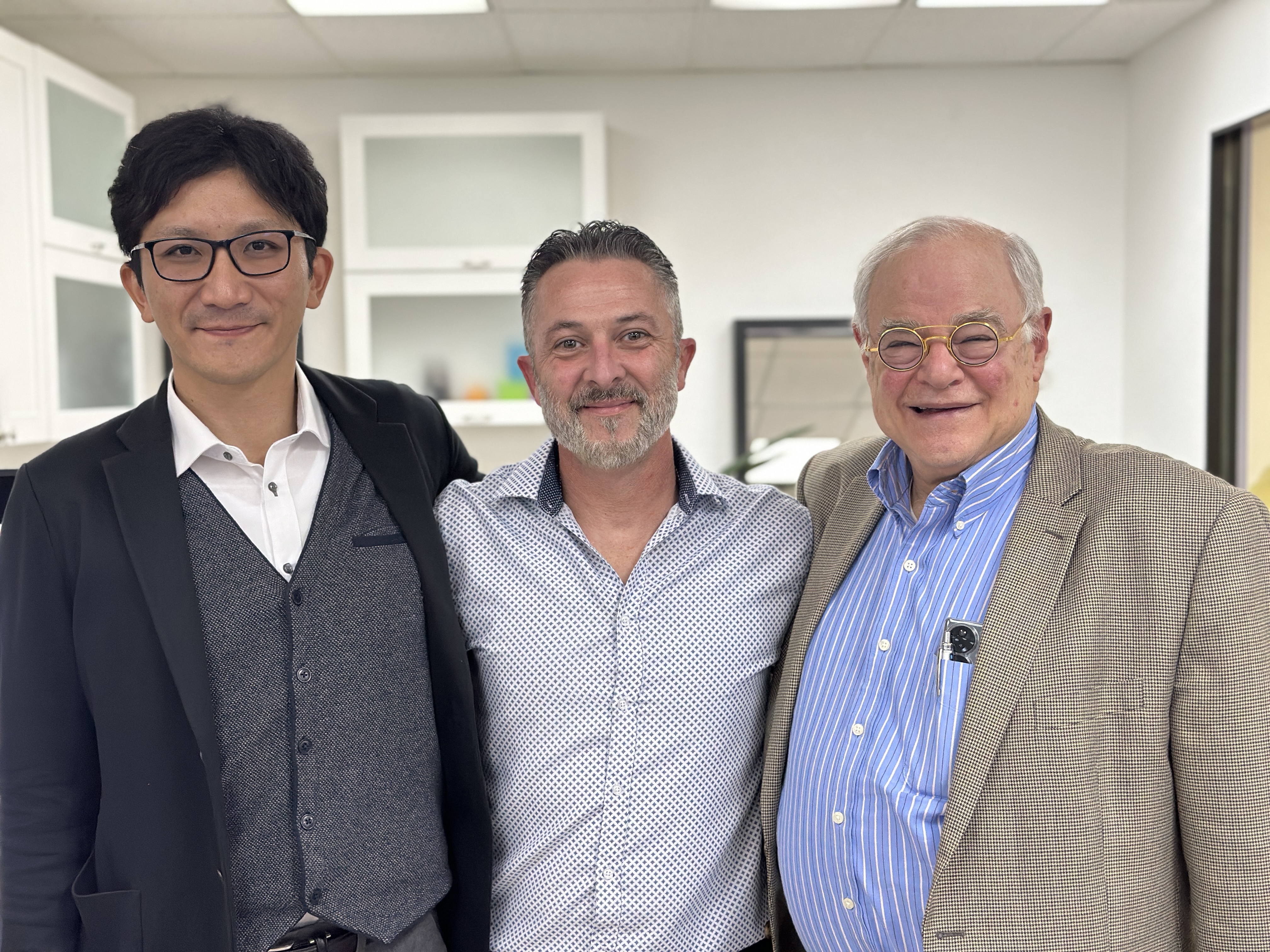 Hideyuki Hayashi, Brandon Butler, and Dean Butler