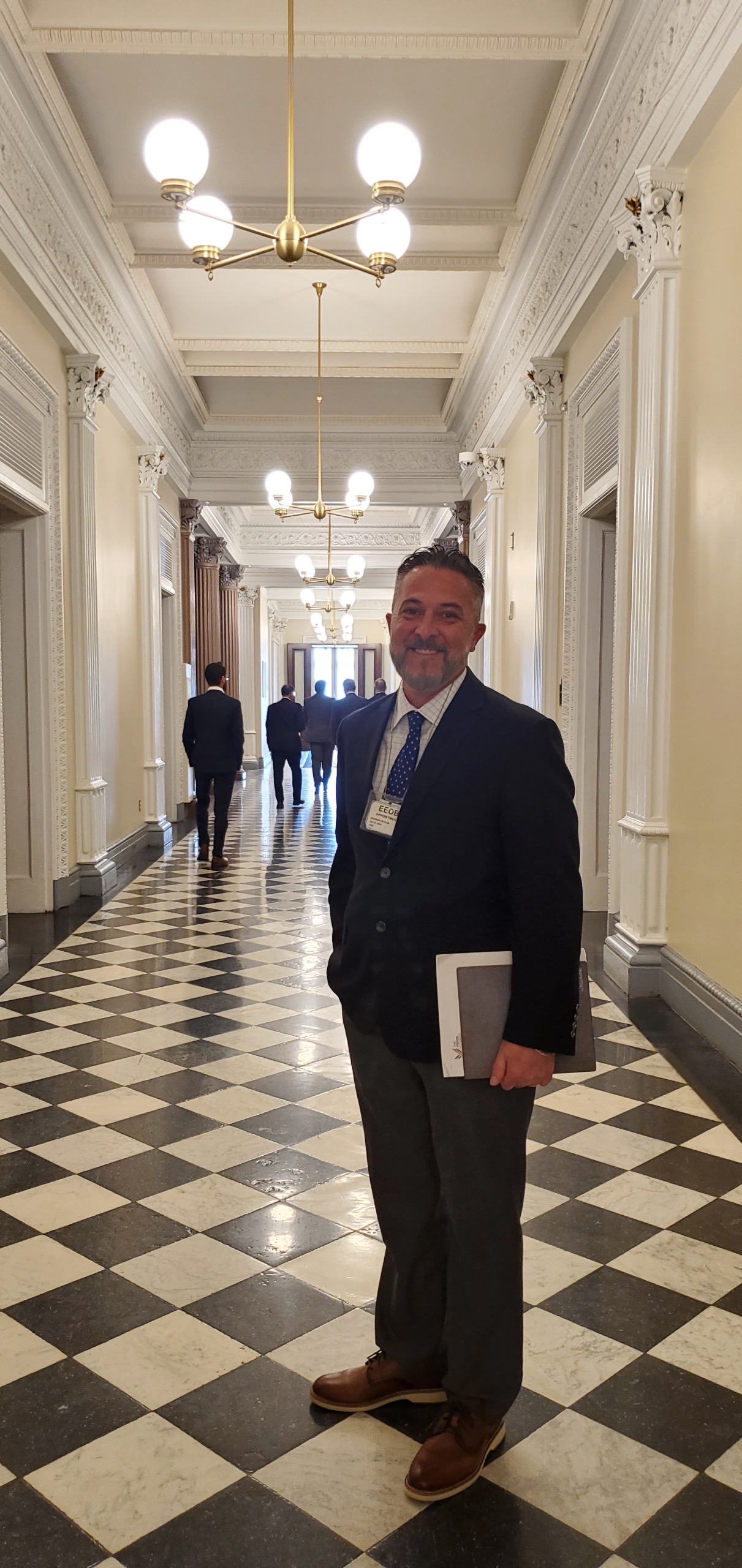 Brandon Butler at the White House